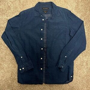 Banana Republic Navy Button Down Shirt